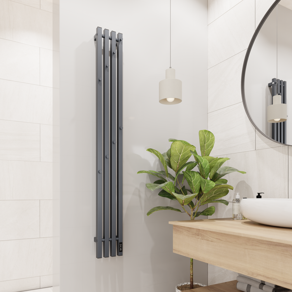 Полотенцесушитель Марко 4 Про 150x18 графит