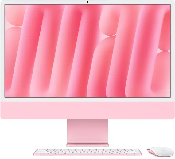 Моноблок Apple iMac 4.5K 24 (M4 10-Core, GPU 10-Core, 16GB, 256GB) (Розовый | Pink) (2024)