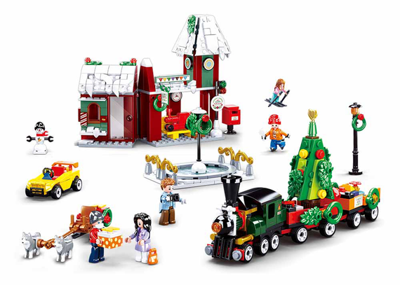 Town Christmas Village