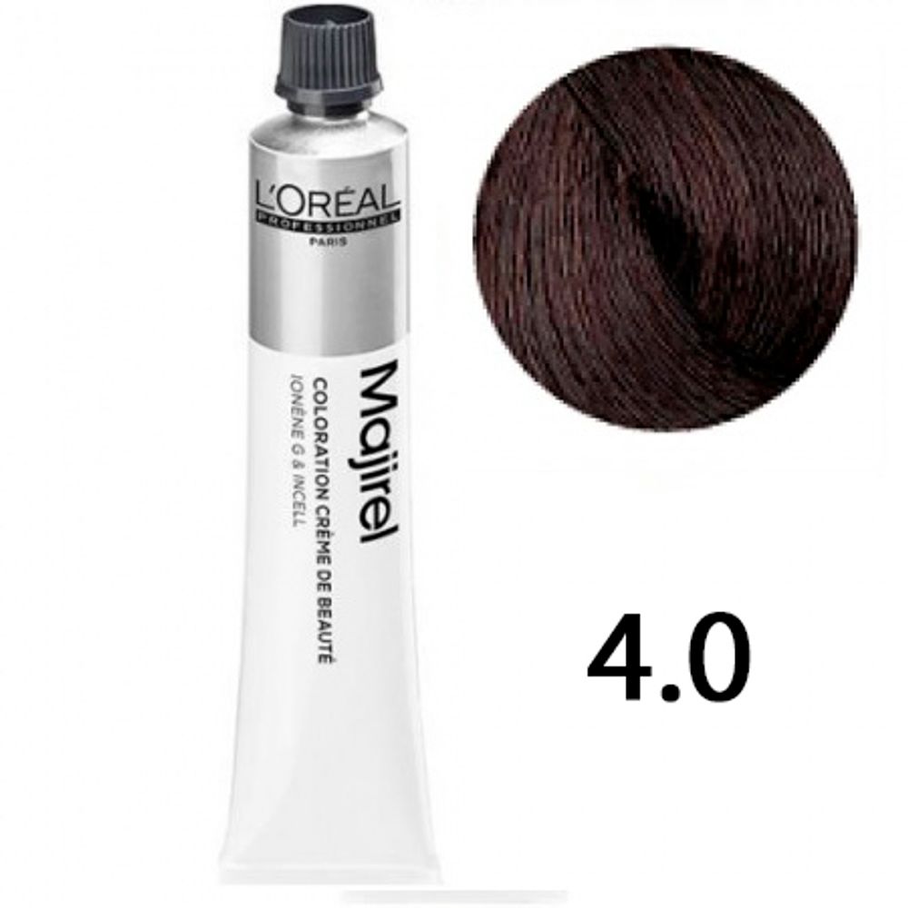 L'Oreal Professionnel Majirel 4.0 Шатен натуральный 50мл