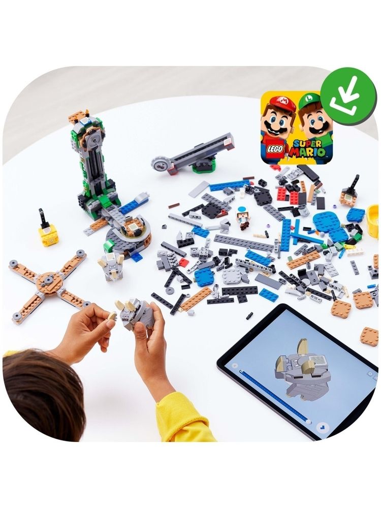 Конструктор LEGO Super Mario 71390 Дополнительный набор "Нокдаун резноров"