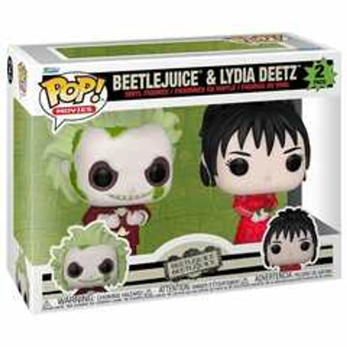 Funko POP! Beetlejuice 2: Beetlejuice & Lydia Deetz (2 pack)