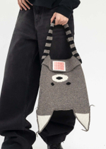 CHARLES JEFFREY LOVERBOY СУМКА СЕРАЯ FOX