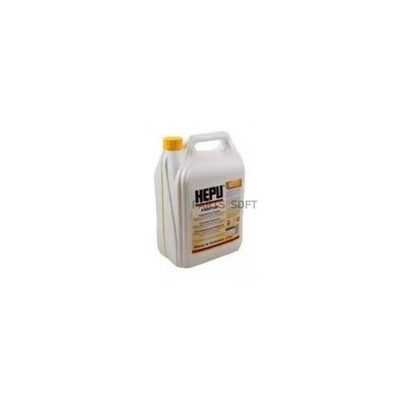 Антифриз HEPU Coolant G11 концентрат желтый 5 л P999-YLW-005