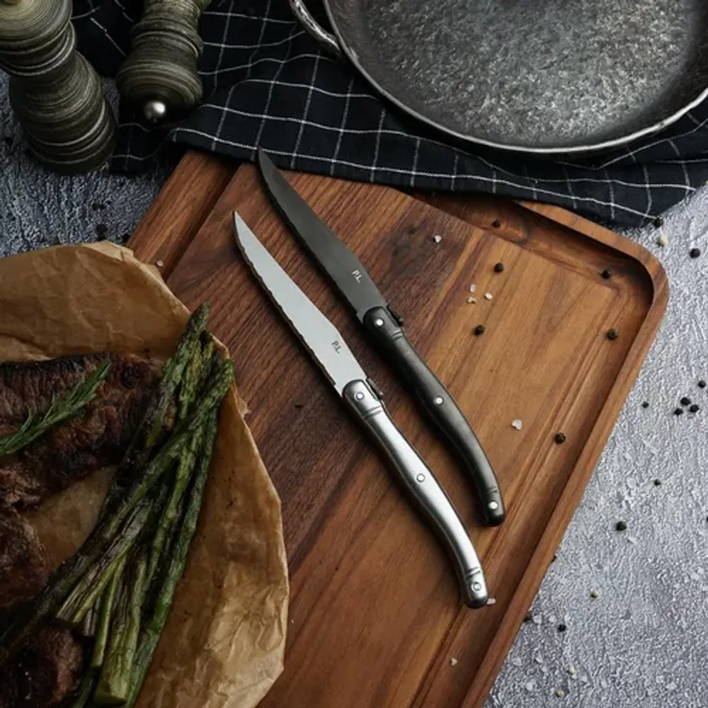 Нож для стейка 23,4 см "Garwin Paris" Vintage Steel Silver P.L. Proff Cuisine