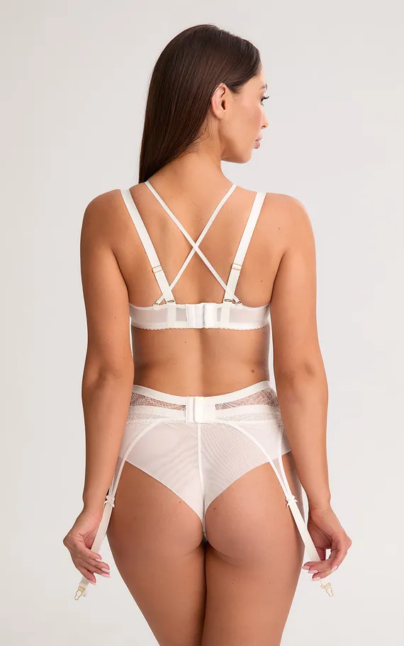 Пояс для чулок Meringue Cream Galter Belt Ecru