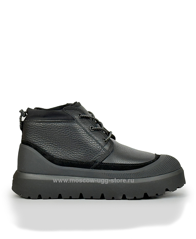 MENS NEUMEL WEATHER HYBRID LEATHER Black