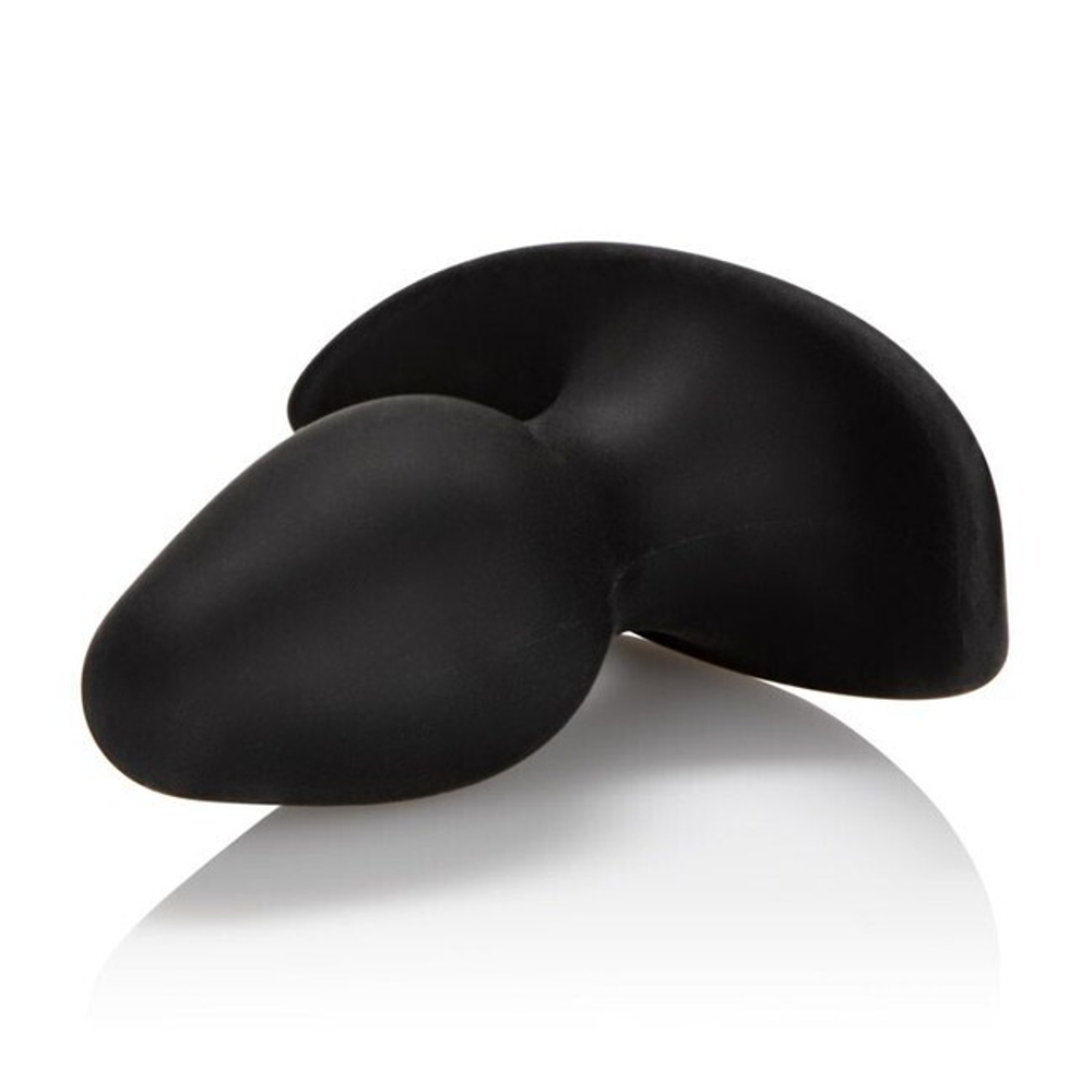Большая пробка для ношения Silicone Perfect Plug (Цвет: черный)