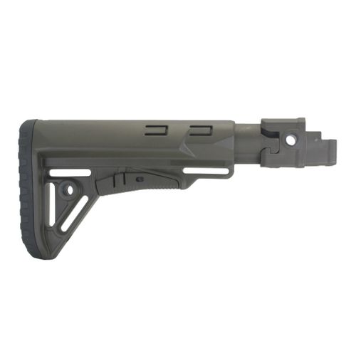 Складывающийся приклад на АКМ, DLG Tactical. Черный