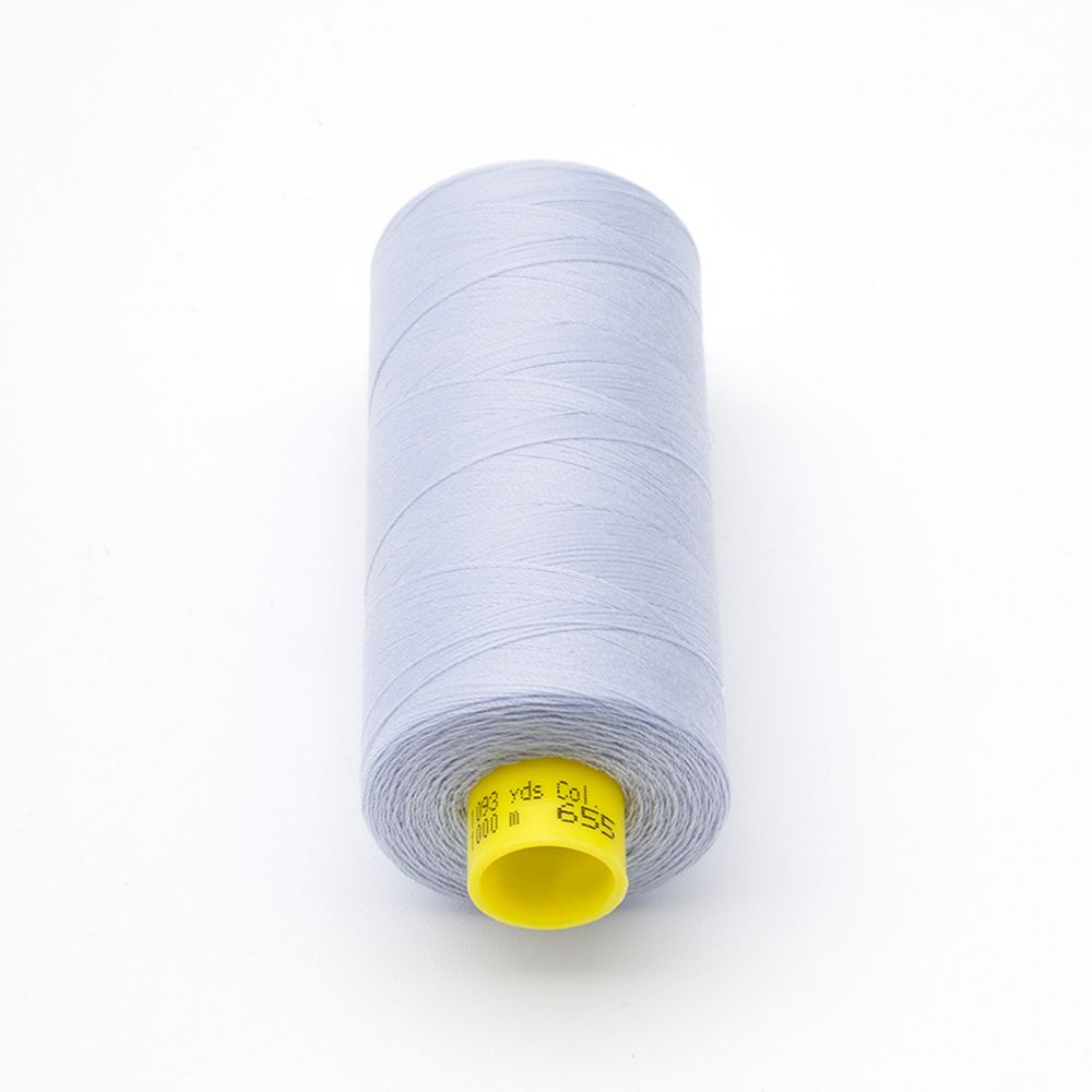 Нитка Gutermann Mara 120 (1000 метров), 1 кат., универсальная | 655 пастельно-сиреневый