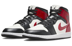 Jordan 1 Mid Gym Red Off Noir Women's