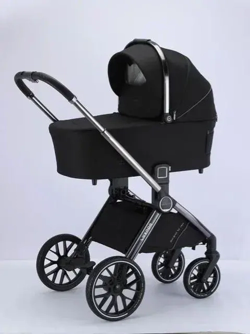 Детская коляска Luxmom 888 3в1 (черный)