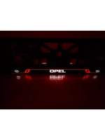 Рамка для номера с подсветкой RL. Opel.