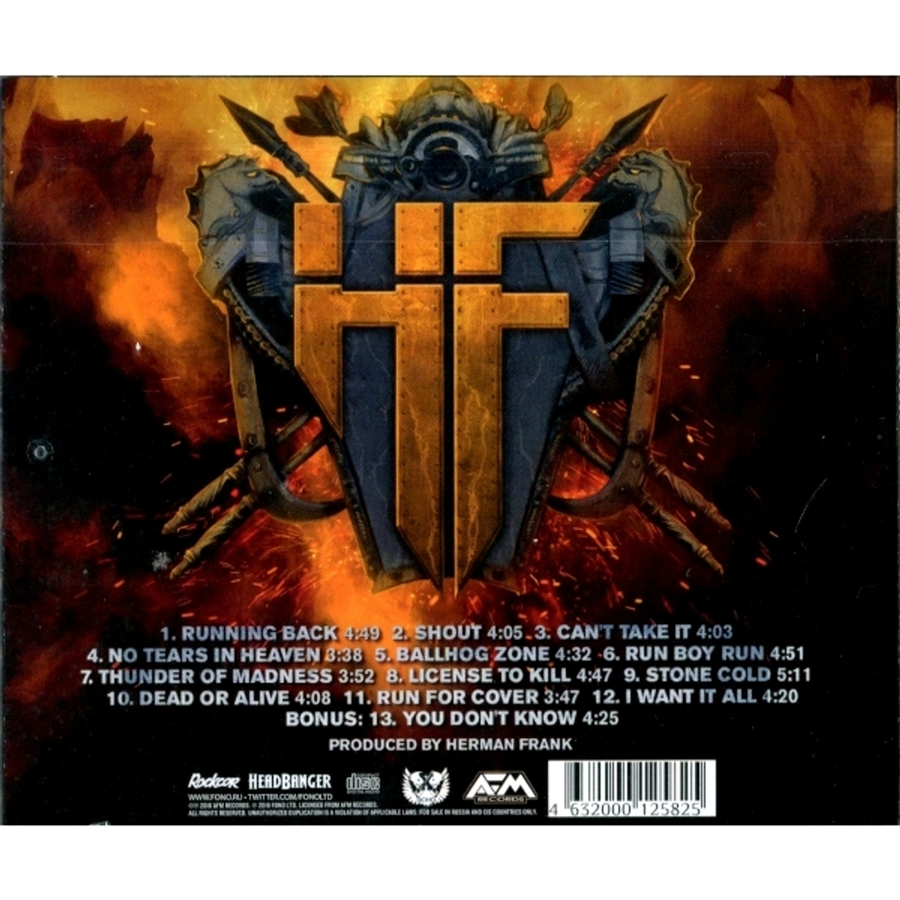 Herman Frank / The Devil Rides Out (RU)(CD)