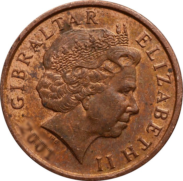 2 пенса 1998-2003 Гибралтар