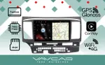 Магнитола для Mitsubishi Lancer X 2007-2016 - Vaycar VA47-0037 на Android 13, Быстрая, 4G SIM-слот