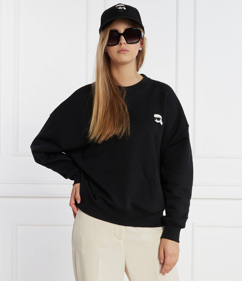 Худи ikonik 2.0 Karl Lagerfeld - черный(236W1803)