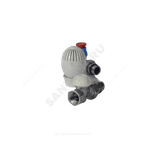 Комплект для бок/п радиатора термостатический R470F жид/нап для двухтр Ду 15 Ру10 прямой клипс clip-clap 8-32oC без преднастройки штуцер с герметичной прокладкой Giacomini R470FX043