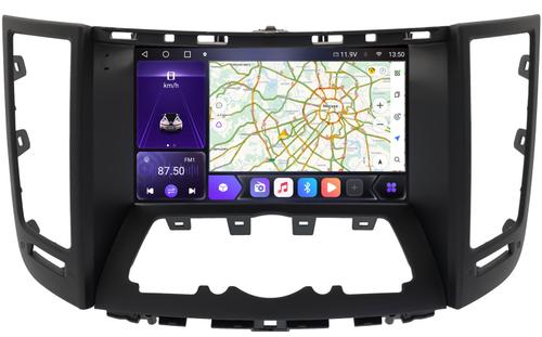 Магнитола для Infiniti QX70, FX35 (S51), FX37, FX30d, FX50 2008-2016 (Поддержка Bose и 360) - Kuberg KP-9828-4 (чёрная) QLed+2K, Android 12, Быстрая, CarPlay, 4G SIM-слот