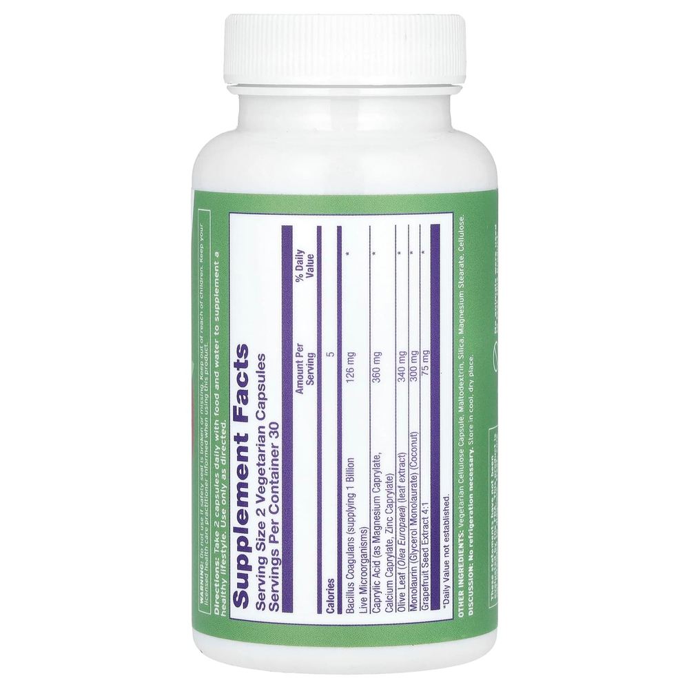 Emerita, Пробиотик Yeast Assist, 60 вегетарианских капсул