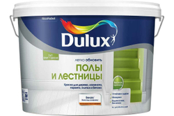 Краска для напольных покрытий водно-дисперсионная Dulux Полы и лестницы полуглянцевая база BW