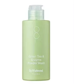 Пудра энзимная с зелёным чаем By Wishtrend Green tea & enzyme powder wash