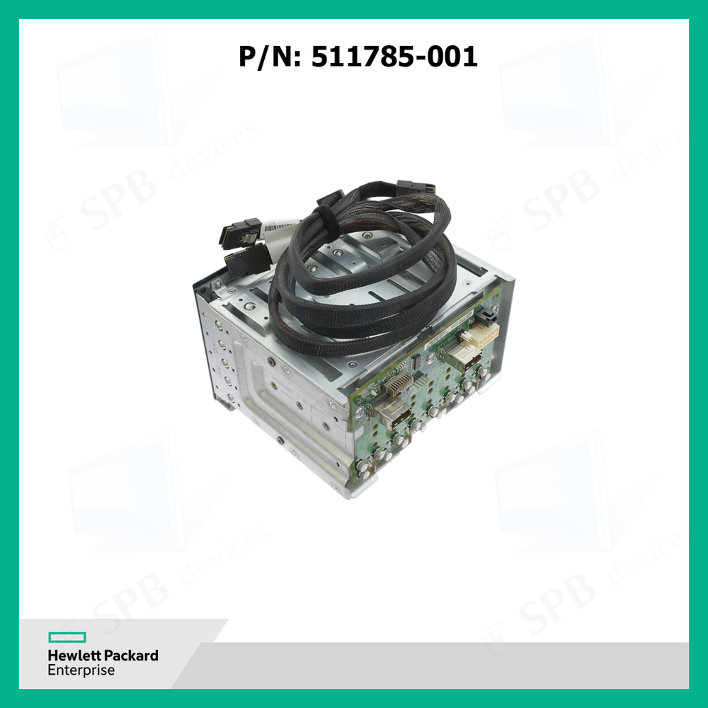 Корзина для жестких дисков HP DL370/ML370 G6 Server Hot-Plug SFF Drive Cage w/cables and backplane 507803-B21 , 511785-001