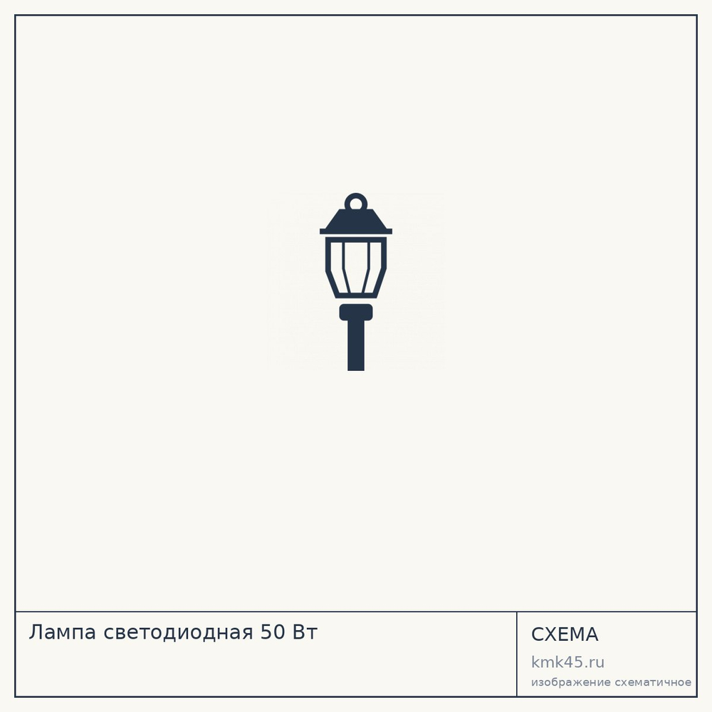 Лампа светодиодная 50 Вт — от 2 800 ₽