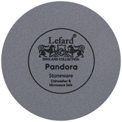 ТАРЕЛКА ОБЕДЕННАЯ LEFARD "PANDORA" 26,5 СМ СЕРАЯ (МАЛ.УП.=4ШТ./КОР=24ШТ.)