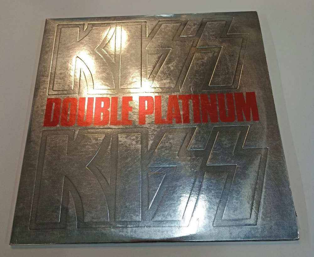 Винтажная виниловая пластинка LP Сборник Kiss Double Platinum 2LP (Japan 1978)