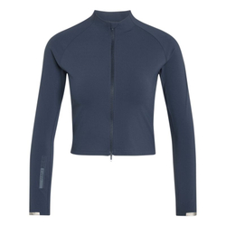 Женская теннисная футболка с длинным рукавом Adidas Pro Long Sleeve - aurora ink