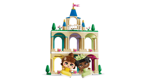 Конструктор LEGO Disney 43291 Mini Belle & Tiana with Castle