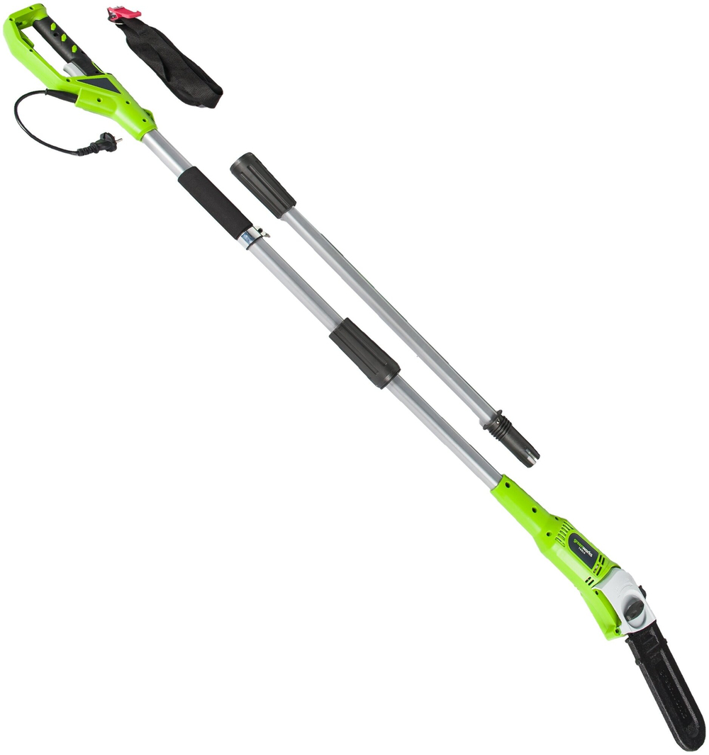 Высоторез электрический удлиненный GREENWORKS GPS7220 720Вт,46см,3/8-1,3-33,макс.длина 255см (20147)