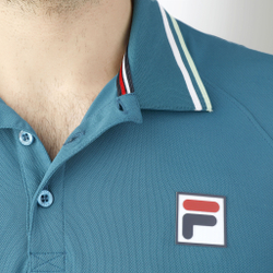 Мужское теннисное поло Fila Marvin Polo Men - Turquoise