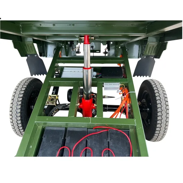 Грузовой электрический трицикл IKINGI CARGO MAX Q30 3000W (72V/45Ah) - Зелёный фото №3