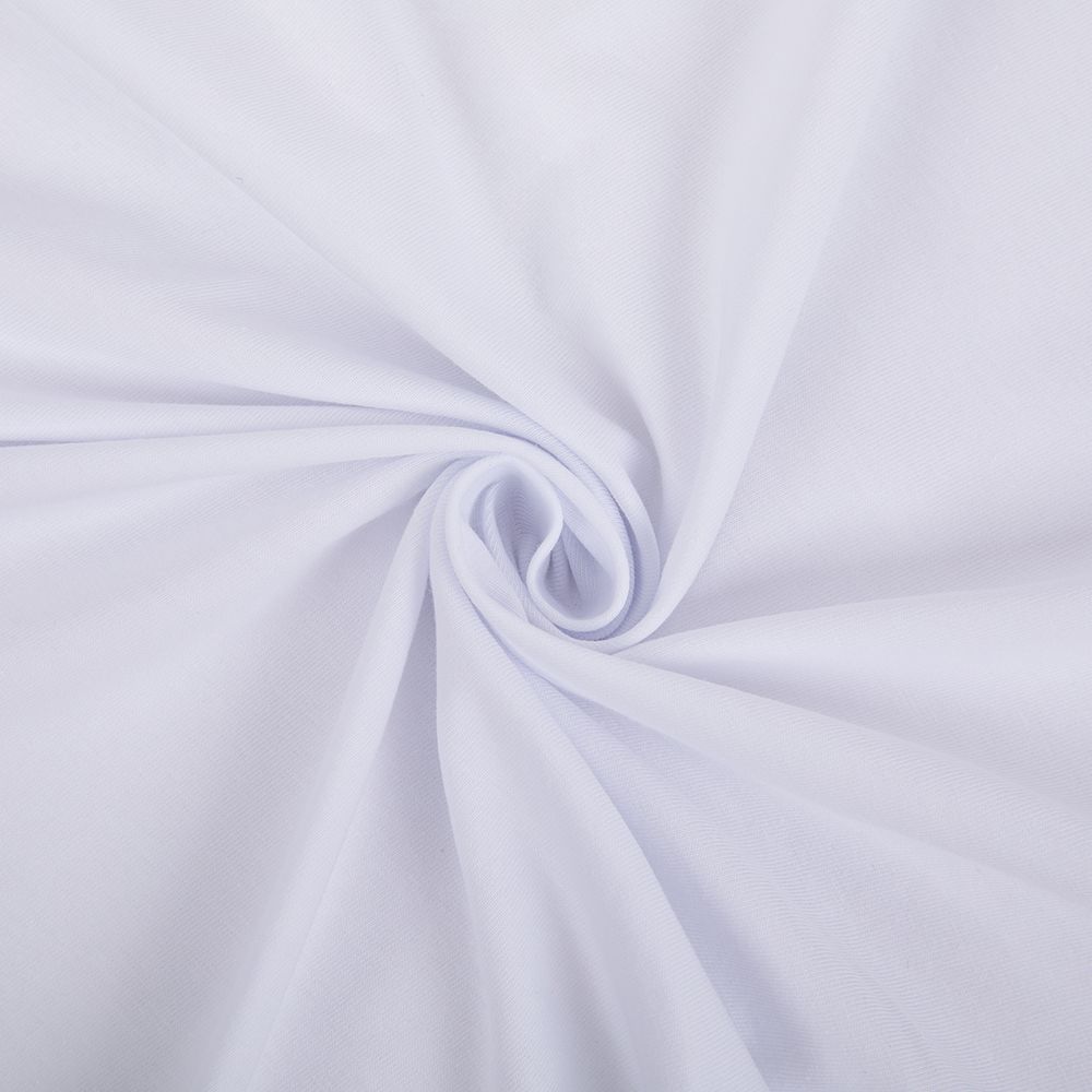 Кулирка 150±5 г/м², 40/1 Comp.Penye FULL LYC, 170 см / 5 метров, 02 белый/white, Gamma GCM