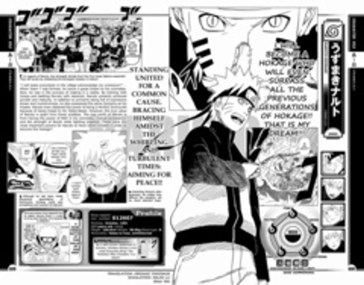 Артбук Naruto: The Official Character Data Book (На Английском Языке)