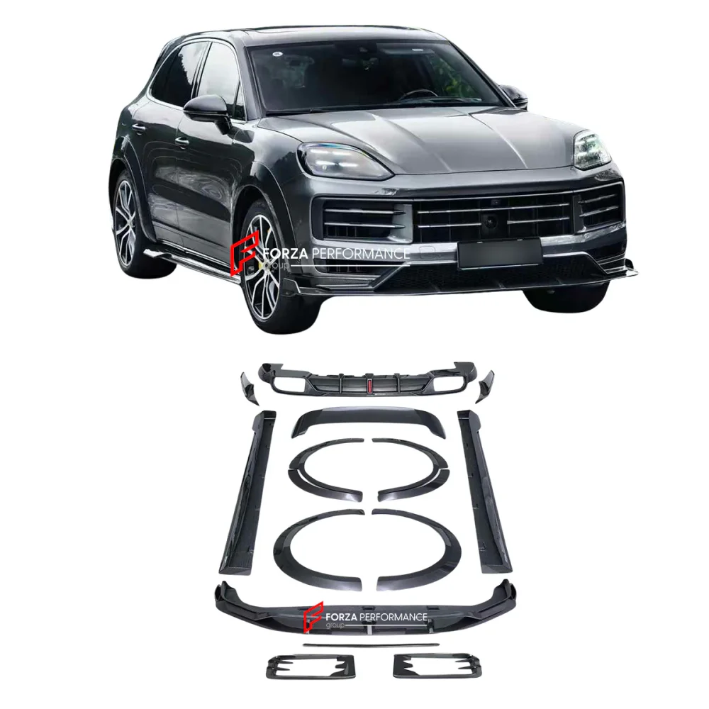Карбоновый обвес для PORSCHE CAYENNE 9Y0 / 9YA SUV рестайлинг 2023+