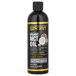 California Gold Nutrition, Sport, органическое масло MCT, без добавок, 355 мл (12 жидк. унций)
