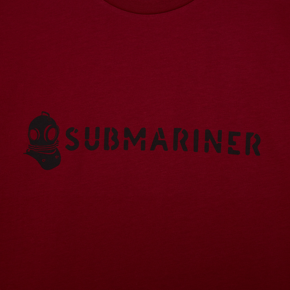 Bordeaux TSHRT Basic Logo Dazzle S