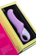Вибратор Satisfyer Vibes Charming Smile силикон фиолетовый 18,7 см