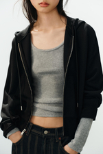 ХУДИ ИЗ ИНТЕРЛОКА — ZARA
