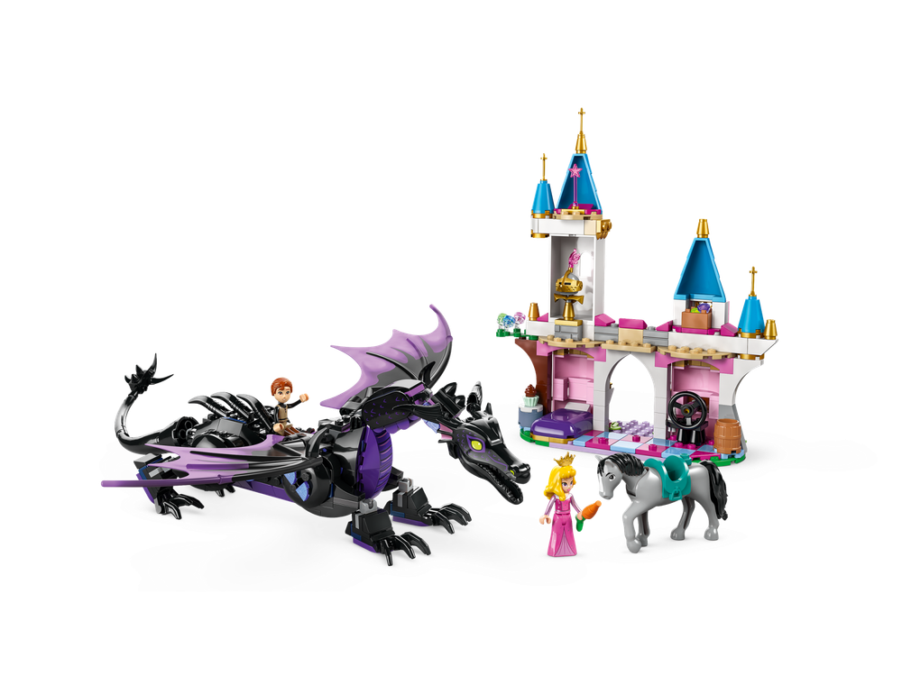 Конструктор Лего Дисней Драконья форма Малефисенты 43240 | LEGO Disney Maleficent’s Dragon Form Набор 583 детали 7+