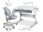 Комплект Mealux Edmonton Multicolor с полкой S-50  + ErgoKids Jasper Multicolor (Y-105 G)