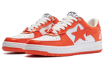 A Bathing Ape Bathing Ape A Bathing Ape Sta Patent Leather Orange