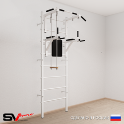 Шведская стенка Sv Sport 573 (Турник стандарт/Брусья/Трапеция)