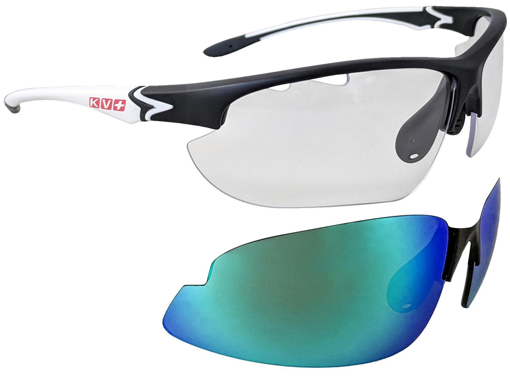 Очки KV+ VERTICAL (линза прозрачная + blue polarized CW56) арт. SG13,12