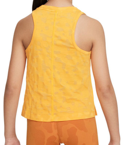 Футболка для девочки теннисная Nike Dri-Fit One Tank - Оранжевый