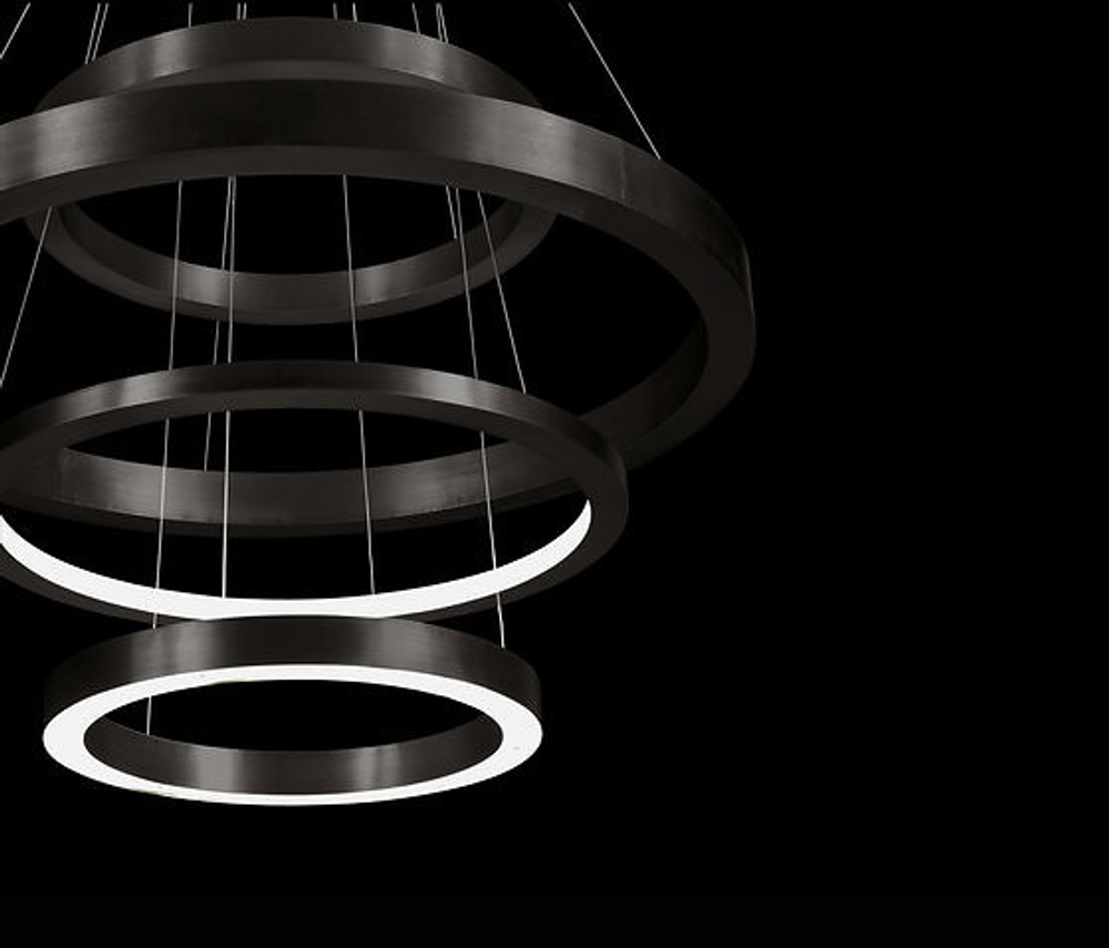люстра реплика Light Ring Lamp by HENGE style ( 4 rings )