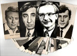 №98 Открытки Артисты и актёры СССР 1960–1970-е г. 25 штук. Чёрно-белые, чистые, без повторов